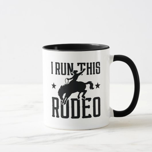 Ich führe dieses Rodeo Tasse (Rechts)