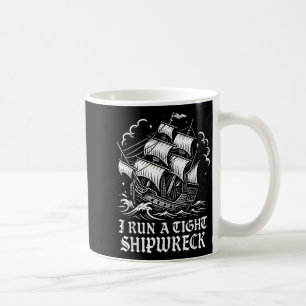 Ich führe ein enges Schiffswrack, ein sonniges Sar Kaffeetasse