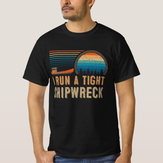Ich führe ein Frachtschiff der Stärke Tight T-Shirt (Vorderseite)