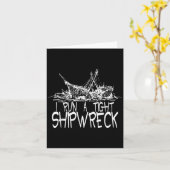 Ich führe ein leichtes Shipwreck Funny Idiom Graph Karte (Gelbe Blume)