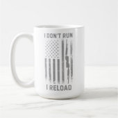 Ich führe kein Reload Design, lustig Kaffeetasse (Links)