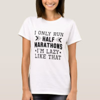 Ich führe nur Halbmarathons, die ich so mag