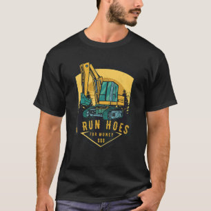 Ich führe Schlösser für schwere Baggermaschinen Tr T-Shirt