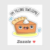 Ich fülle einen Phantastischen Piepspull Aufkleber (Blatt)