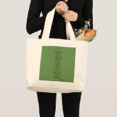 Ich für mich Gedicht auf Tasche (Vorderseite (Produkt))