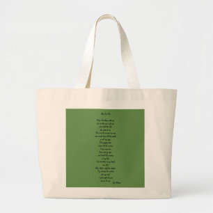 Ich für mich Gedicht auf Tasche