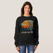 Ich fürchte, kein Tree Disk Golf Spaß Golfer Pun P Sweatshirt (Vorne ganz)