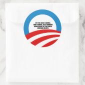 Ich fürchte mich vor Konservativen Runder Aufkleber (Tasche)