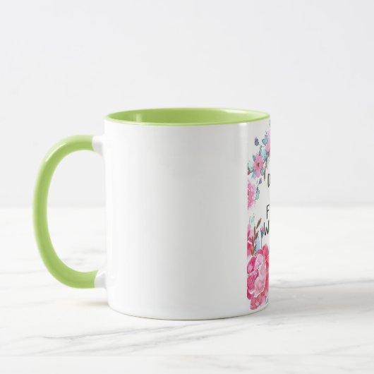 Ich fürchte nicht, ich bin mit Ihnen zitieren Bibe Tasse (Links)