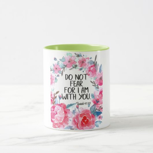 Ich fürchte nicht, ich bin mit Ihnen zitieren Bibe Tasse (Zentrum)