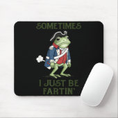 Ich furze Grafik 4. Juli lustiger Frosch Mousepad (Mit Mouse)