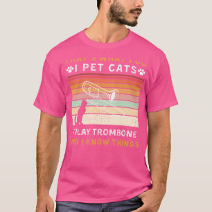 Ich füttere Katzen, spiele Knochen, und ich kenne T-Shirt