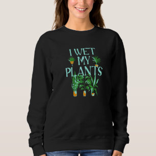 Ich füttere meine Pflanze Tiere Gärtner Sweatshirt