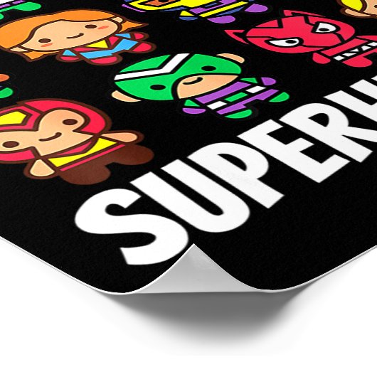 Ich Fütterte Future Superheroes School Lunch Lady  Poster (Ecke)