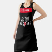 "Ich Füttre dir" Schürze, Funny Koch Attitude Gril Schürze (InSitu)