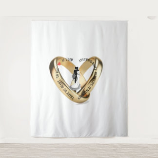 Ich gab dir mein Herz Wandteppich