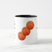 Ich gab einmal Basketball auf Tasse (Zentrum)