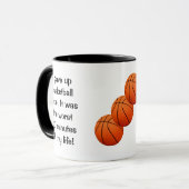 Ich gab einmal Basketball auf Tasse (Vorderseite Links)