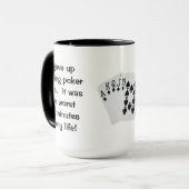 Ich gab einmal Poker auf Tasse (Vorderseite Links)