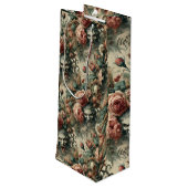 Ich gab es Prey - Gothic Viktorianisch Geschenktüte Für Weinflaschen (Rückseite Schrägansicht)