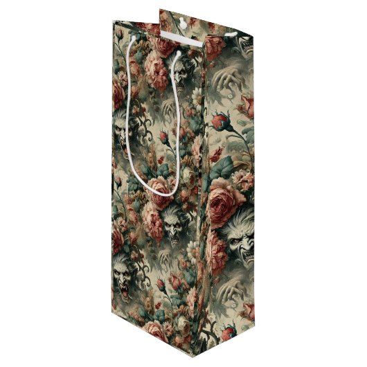 Ich gab es Prey - Gothic Viktorianisch Geschenktüte Für Weinflaschen (Vorderseite Schrägansicht)