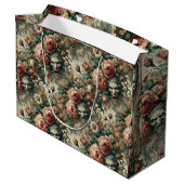 Ich gab es Prey - Gothic Viktorianisch Große Geschenktüte (Rückseite Schrägansicht)