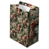 Ich gab es Prey - Gothic Viktorianisch Mittlere Geschenktüte (Rückseite Schrägansicht)