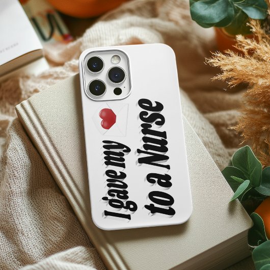 Ich gab mein Herz einer Krankenschwester Case-Mate iPhone Hülle