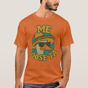 Ich Gänsea Meican Lustiger Spanischer Gänse Pun Mä T-Shirt