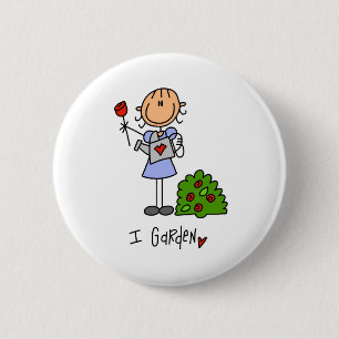 Ich Garten Button