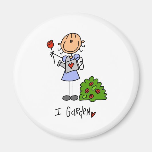 Ich Garten Magnet (Vorne)