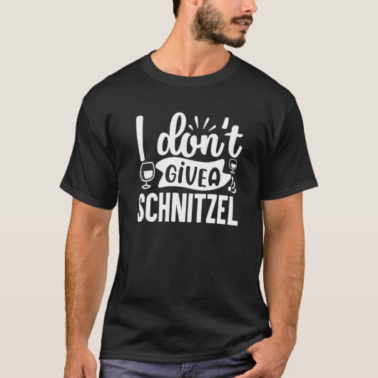 Ich geb' kein Schnitzel T-Shirt (Vorderseite)