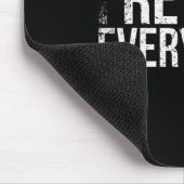 Ich gebe alles zurück für Badminton Player oder Ba Mousepad (Ecke)