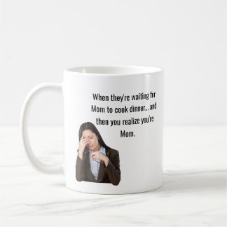 Ich gebe auf. Tasse