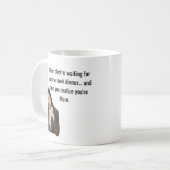 Ich gebe auf. Tasse (Vorderseite Links)