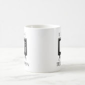 Ich gebe dem Fernsehen die Schuld Kaffeetasse (Mittel)