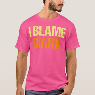 Ich gebe Diana Funny Friends Spaß Buddy Know It Al T-Shirt
