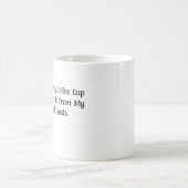 Ich gebe dir meinen Kaffee-Cup... Kaffeetasse (Mittel)