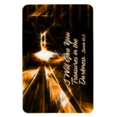 Ich gebe dir Schätze in der Dunkelheit Isaiah Magnet (Vertikal)