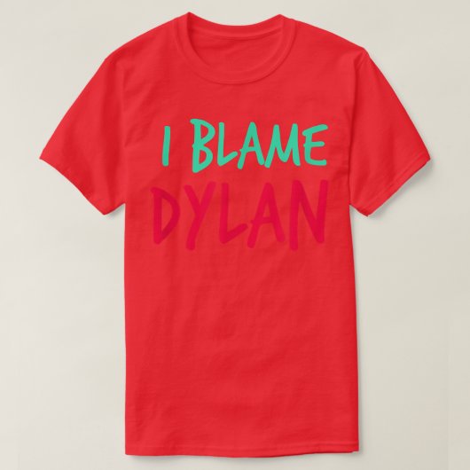 Ich gebe Dylan Friends Vorname Buddy Nickname Pe T-Shirt (Design vorne)