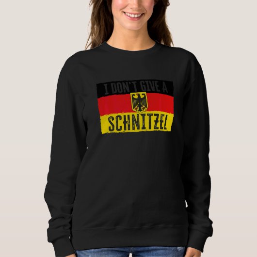 Ich Gebe Ein Schnitzel 24 Sweatshirt (Vorderseite)