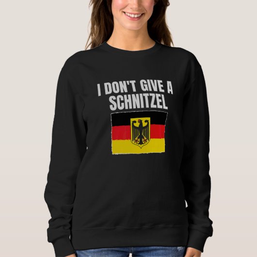 Ich Gebe Ein Schnitzel Nicht 12 Sweatshirt (Vorderseite)