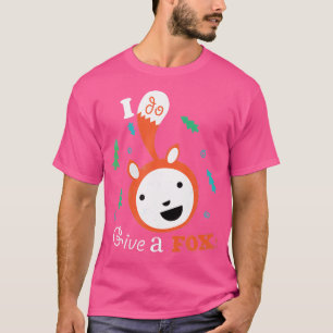 Ich gebe einen Fuchs T-Shirt