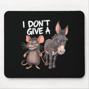 Ich Gebe Einen Rattenmaus Esel Lustig Sarkastisch Mousepad