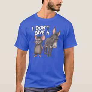 Ich Gebe Einen Rattensch... Als Sarkasmus retro T-Shirt