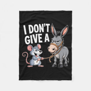 Ich Gebe Einer Ratte Eine Maus Lustig Sarkastisch Fleecedecke