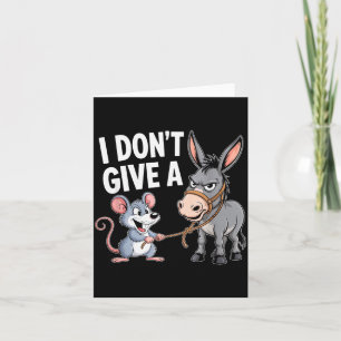 Ich Gebe Einer Ratte Eine Maus Lustig Sarkastisch Karte
