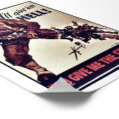 Ich gebe 'Em Hell! Poster (Ecke)