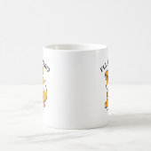 Ich gebe heute Null Fuchs Kaffeetasse (Mittel)
