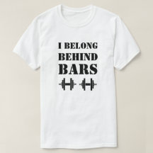 ICH GEBE HINTER BARS Funny Workout Quote